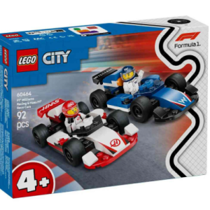 LEGO F1® Williams Racing & Haas F1® Race Cars კონსტრუქტორი