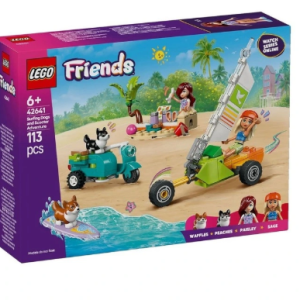 LEGO Surfing Dogs and Scooter Adventure კონსტრუქტორი