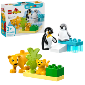 LEGO Wild Animal Families: Penguins & Lions კონსტრუქტორი